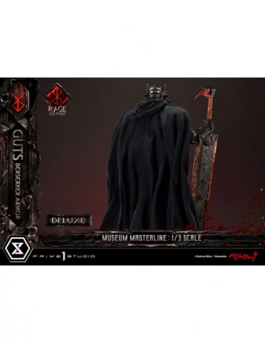 Berserk Estatua Museum Masterline 1/3 Guts Berserker Armor Rage Edition Deluxe Bonus Version 121 cm