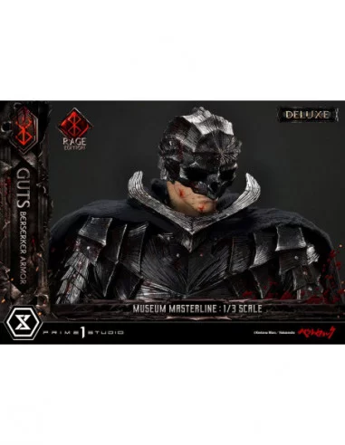 Berserk Estatua Museum Masterline 1/3 Guts Berserker Armor Rage Edition Deluxe Bonus Version 121 cm