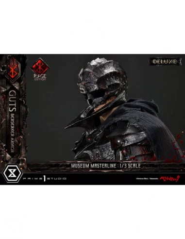 Berserk Estatua Museum Masterline 1/3 Guts Berserker Armor Rage Edition Deluxe Bonus Version 121 cm