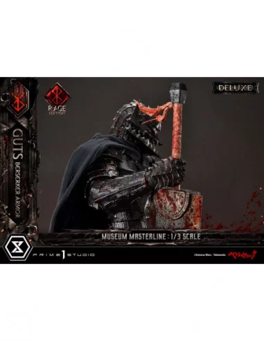 Berserk Estatua Museum Masterline 1/3 Guts Berserker Armor Rage Edition Deluxe Bonus Version 121 cm