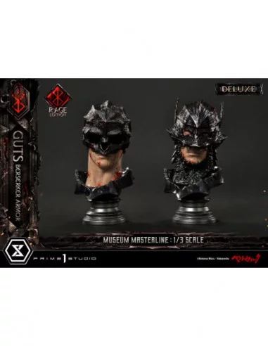 Berserk Estatua Museum Masterline 1/3 Guts Berserker Armor Rage Edition Deluxe Bonus Version 121 cm