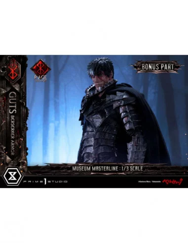 Berserk Estatua Museum Masterline 1/3 Guts Berserker Armor Rage Edition Deluxe Bonus Version 121 cm