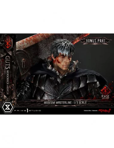 Berserk Estatua Museum Masterline 1/3 Guts Berserker Armor Rage Edition Deluxe Bonus Version 121 cm