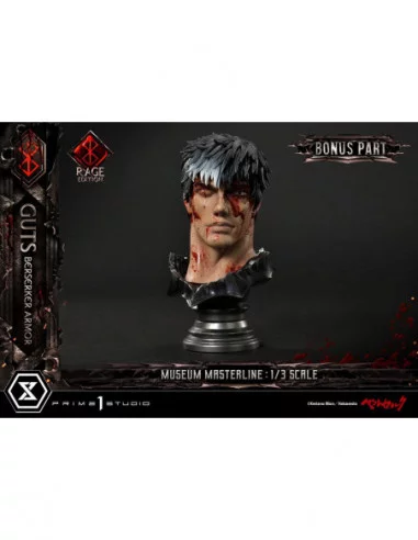 Berserk Estatua Museum Masterline 1/3 Guts Berserker Armor Rage Edition Deluxe Bonus Version 121 cm