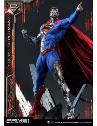 DC Comics Estatua 1/3 Cyborg Superman 93 cm