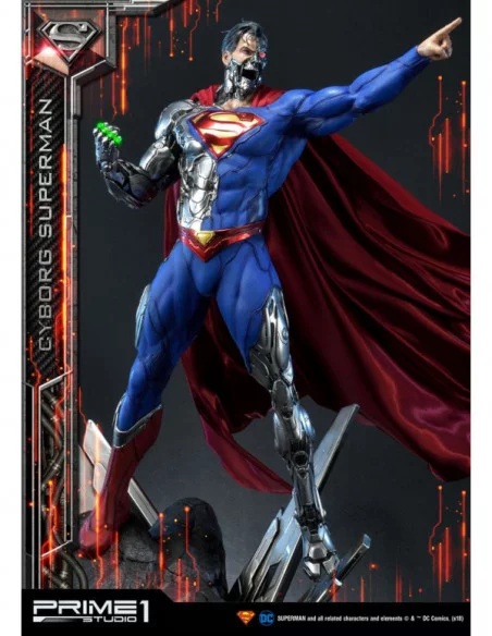 DC Comics Estatua 1/3 Cyborg Superman 93 cm