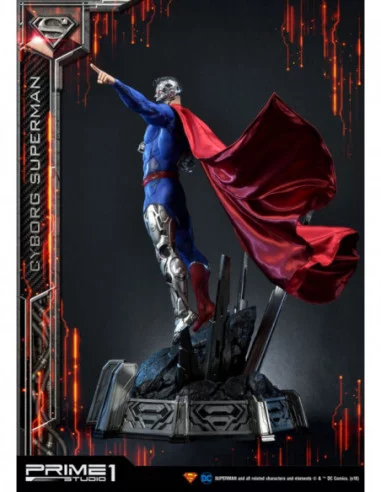 DC Comics Estatua 1/3 Cyborg Superman 93 cm