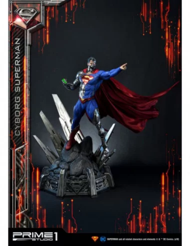 DC Comics Estatua 1/3 Cyborg Superman 93 cm