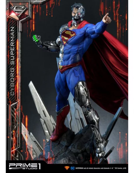 DC Comics Estatua 1/3 Cyborg Superman 93 cm