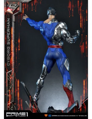 DC Comics Estatua 1/3 Cyborg Superman 93 cm