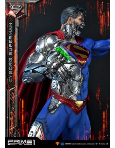 DC Comics Estatua 1/3 Cyborg Superman 93 cm