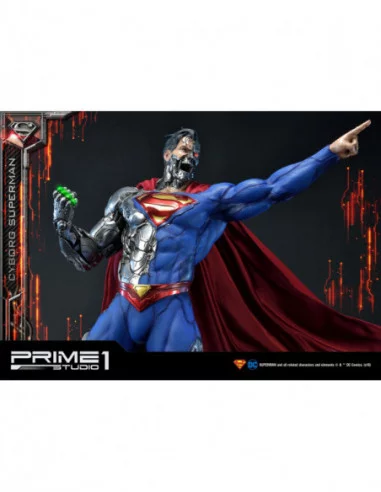 DC Comics Estatua 1/3 Cyborg Superman 93 cm