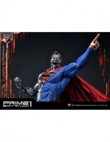 DC Comics Estatua 1/3 Cyborg Superman 93 cm