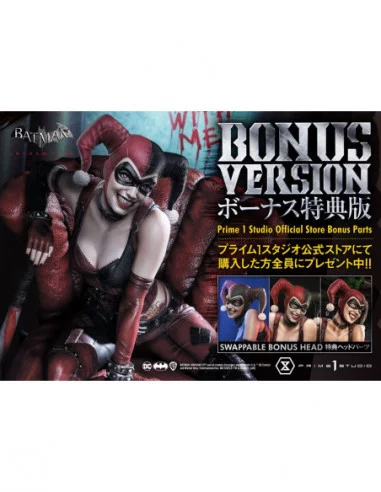 Batman Arkham City Estatua 1/3 Harley Quinn Deluxe Bonus Version 58 cm
