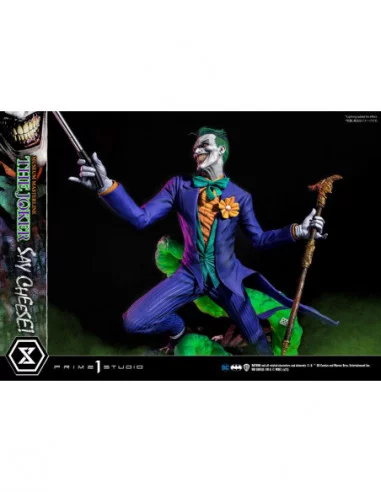 DC Comics Estatua 1/3 The Joker Say Cheese 99 cm