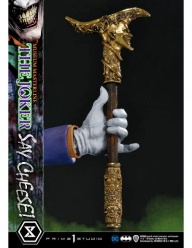 DC Comics Estatua 1/3 The Joker Say Cheese 99 cm