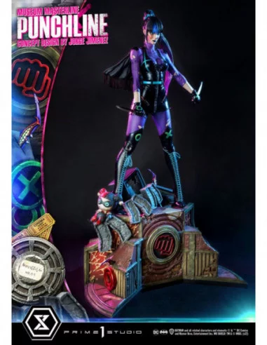 DC Comics Estatua 1/3 Punchline Concept Design by Jorge Jimenez 85 cm