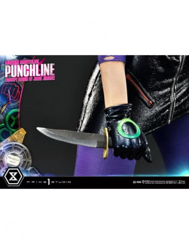 DC Comics Estatua 1/3 Punchline Concept Design by Jorge Jimenez 85 cm