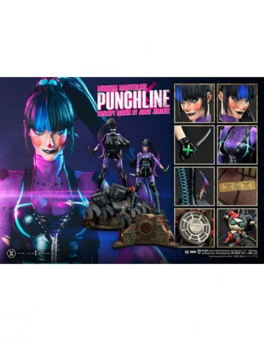 DC Comics Estatua 1/3 Punchline Concept Design by Jorge Jimenez 85 cm