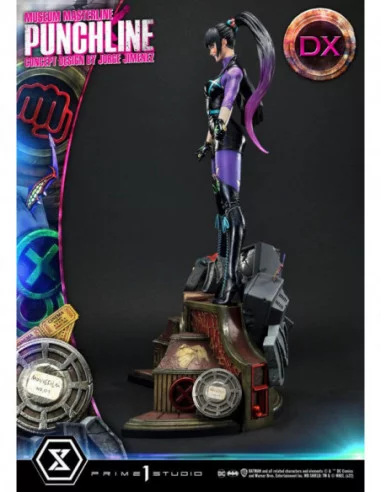 DC Comics Estatua 1/3 Punchline Deluxe Bonus Version Concept Design by Jorge Jimenez 85 cm