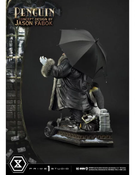 DC Comics Estatua Museum Masterline 1/3 Penguin (Concept Design By Jason Fabok) 63 cm