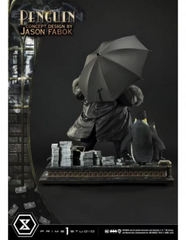 DC Comics Estatua Museum Masterline 1/3 Penguin (Concept Design By Jason Fabok) 63 cm