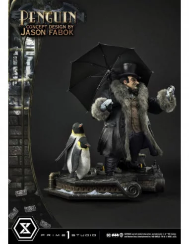 DC Comics Estatua Museum Masterline 1/3 Penguin (Concept Design By Jason Fabok) 63 cm