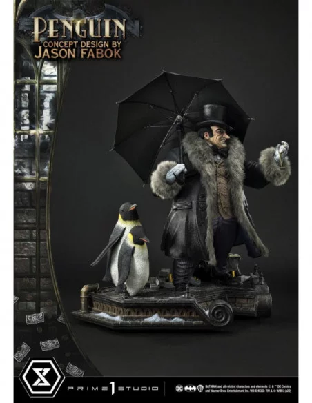 DC Comics Estatua Museum Masterline 1/3 Penguin (Concept Design By Jason Fabok) 63 cm