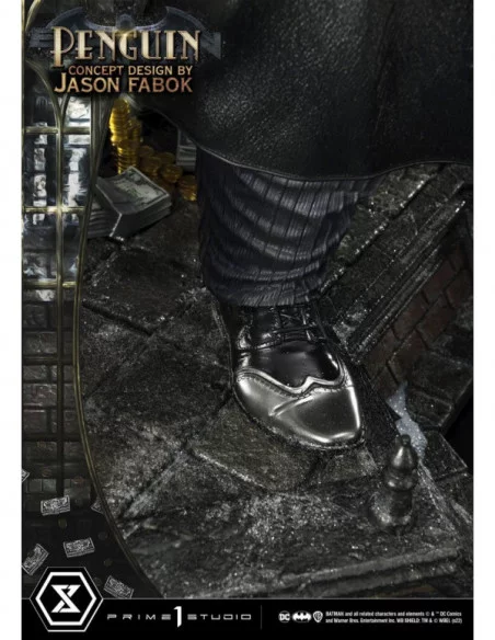 DC Comics Estatua Museum Masterline 1/3 Penguin (Concept Design By Jason Fabok) 63 cm