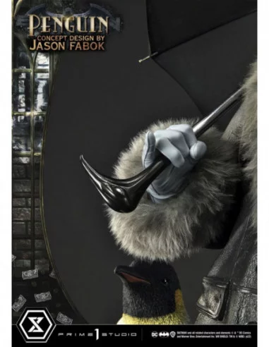 DC Comics Estatua Museum Masterline 1/3 Penguin (Concept Design By Jason Fabok) 63 cm