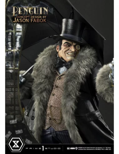 DC Comics Estatua Museum Masterline 1/3 Penguin (Concept Design By Jason Fabok) 63 cm