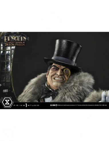 DC Comics Estatua Museum Masterline 1/3 Penguin (Concept Design By Jason Fabok) 63 cm