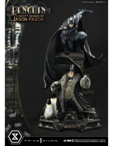 DC Comics Estatua Museum Masterline 1/3 Penguin (Concept Design By Jason Fabok) 63 cm