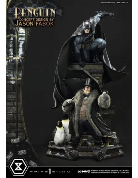 DC Comics Estatua Museum Masterline 1/3 Penguin (Concept Design By Jason Fabok) 63 cm