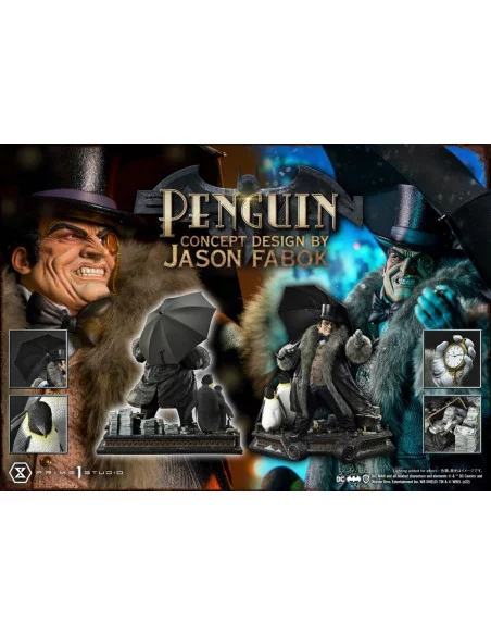 DC Comics Estatua Museum Masterline 1/3 Penguin (Concept Design By Jason Fabok) 63 cm