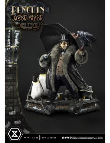 DC Comics Estatua Museum Masterline 1/3 Penguin (Concept Design By Jason Fabok) Deluxe Bonus Version 63 cm