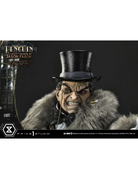 DC Comics Estatua Museum Masterline 1/3 Penguin (Concept Design By Jason Fabok) Deluxe Bonus Version 63 cm