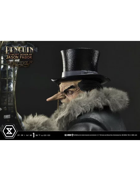 DC Comics Estatua Museum Masterline 1/3 Penguin (Concept Design By Jason Fabok) Deluxe Bonus Version 63 cm