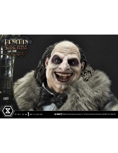 DC Comics Estatua Museum Masterline 1/3 Penguin (Concept Design By Jason Fabok) Deluxe Bonus Version 63 cm