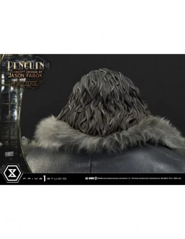 DC Comics Estatua Museum Masterline 1/3 Penguin (Concept Design By Jason Fabok) Deluxe Bonus Version 63 cm