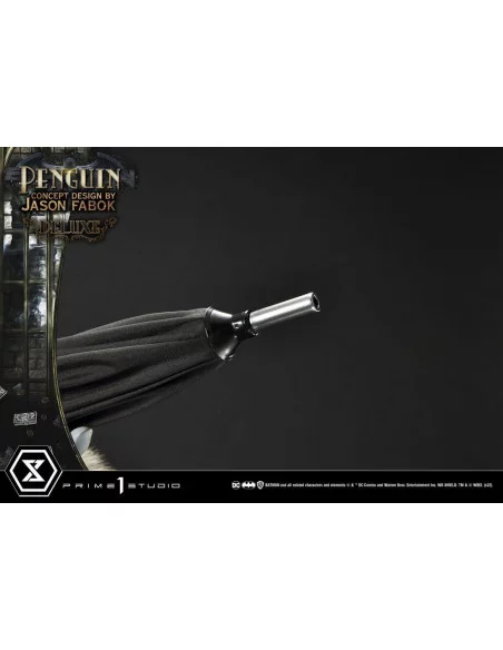 DC Comics Estatua Museum Masterline 1/3 Penguin (Concept Design By Jason Fabok) Deluxe Bonus Version 63 cm