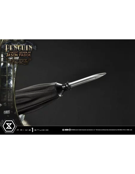 DC Comics Estatua Museum Masterline 1/3 Penguin (Concept Design By Jason Fabok) Deluxe Bonus Version 63 cm