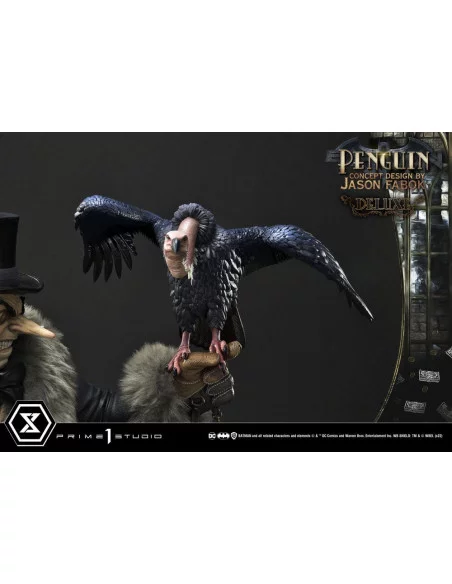 DC Comics Estatua Museum Masterline 1/3 Penguin (Concept Design By Jason Fabok) Deluxe Bonus Version 63 cm