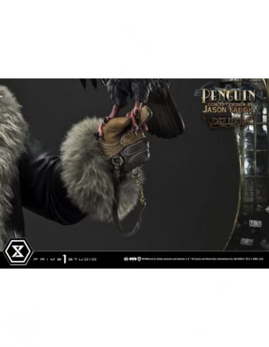 DC Comics Estatua Museum Masterline 1/3 Penguin (Concept Design By Jason Fabok) Deluxe Bonus Version 63 cm