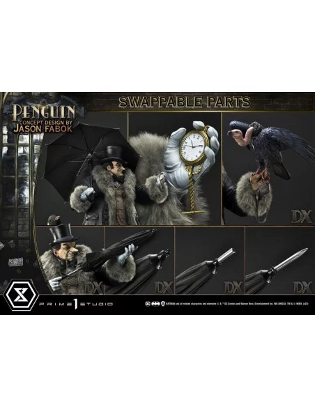DC Comics Estatua Museum Masterline 1/3 Penguin (Concept Design By Jason Fabok) Deluxe Bonus Version 63 cm