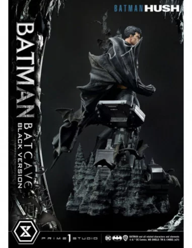 Batman Hush Estatua 1/3 Batman Batcave Black Version 88 cm