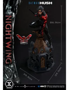 Batman Hush Estatua Nightwing Red Version 87 cm 2