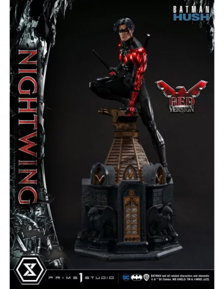 Batman Hush Estatua Nightwing Red Version 87 cm