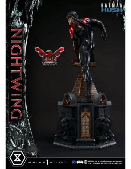 Batman Hush Estatua Nightwing Red Version 87 cm