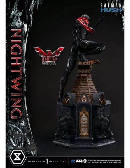 Batman Hush Estatua Nightwing Red Version 87 cm